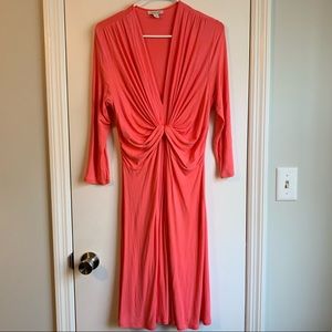 Spring 3/4 Length Sleeve Dress